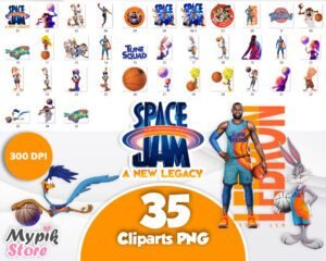 Space Jam 2 A New Legacy Clipart - Digital Kits and Cliparts